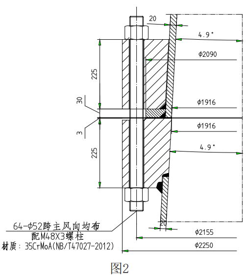 鈦材高塔器設(shè)備的設(shè)計